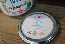 Beaches Love Mermaids 16 oz Soy Candle- Pineapple & Seaside Cotton