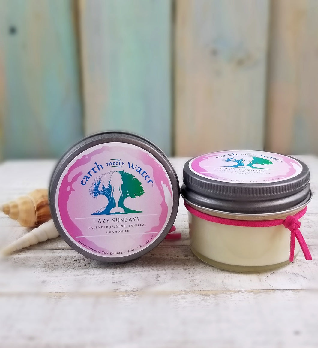 Lazy Sundays - 4oz Soy Candle