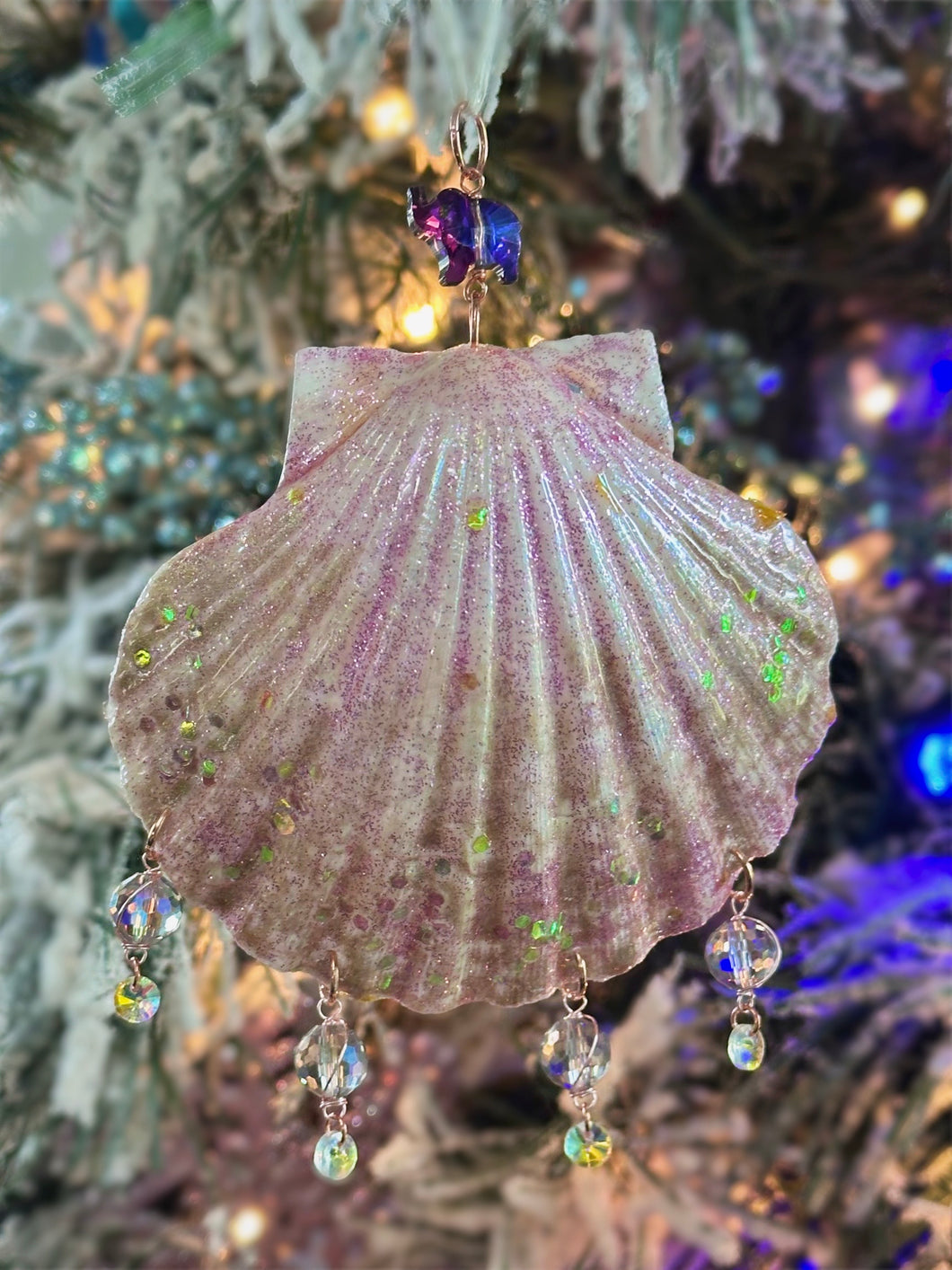 Shell Ornament Suncatcher