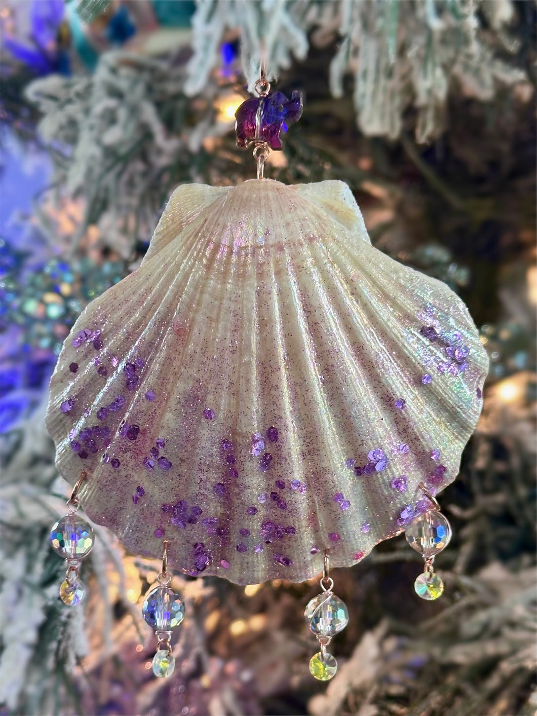 Shell Ornament Suncatcher