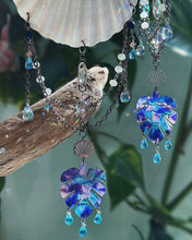 Boho Beach Shell Suncatcher - Blue Tropical Vibes