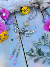 Dragonfly Crystal Car Charm