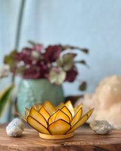 Capiz Shell Lotus Tealight Holder- Sunshine Paradise