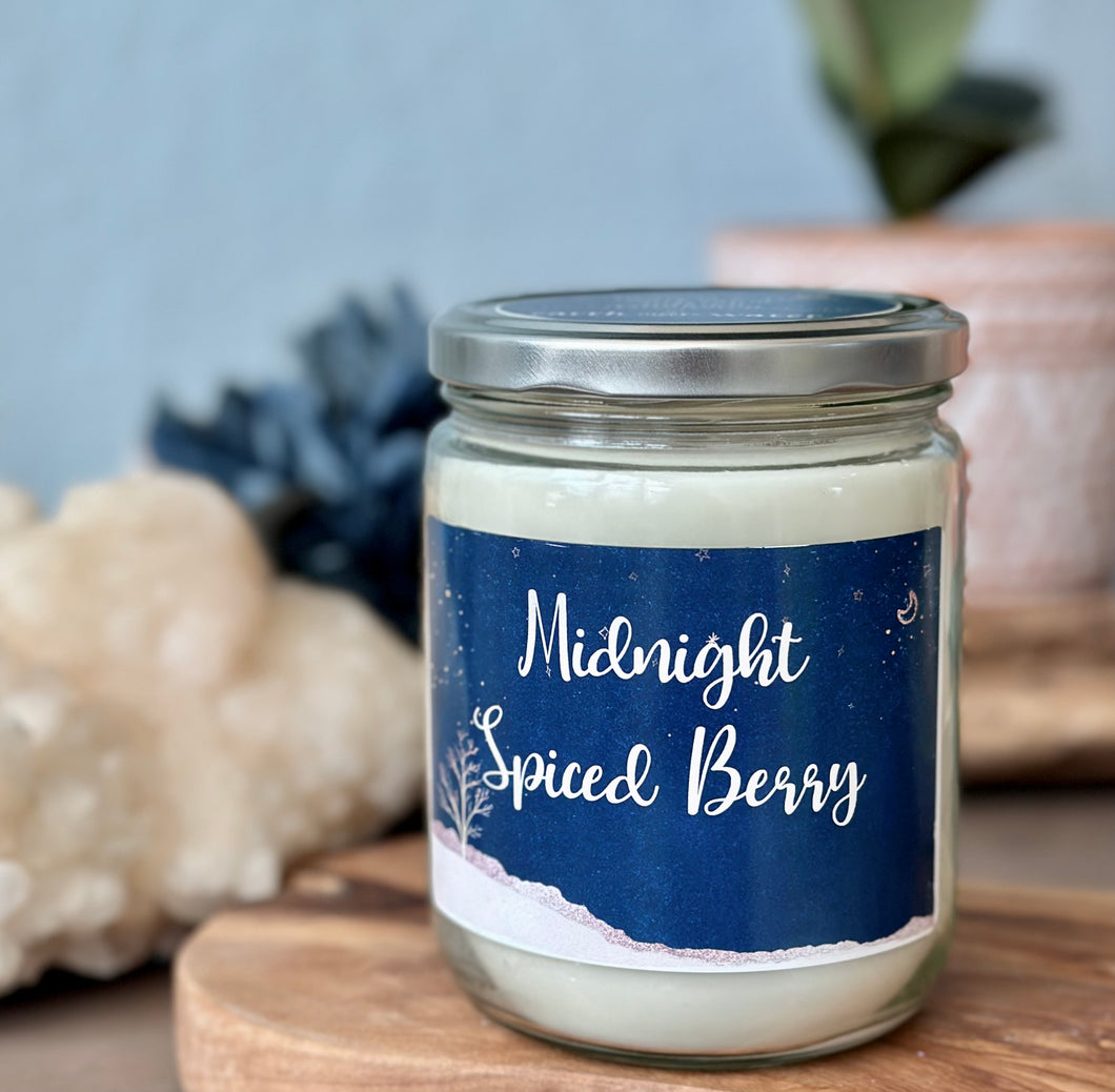 Midnight Spiced Berry - 16oz Soy Candle