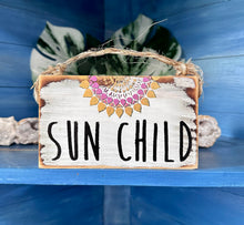 Sun Child Wood Sign