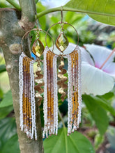 Sun Goddess Fringe Earrings