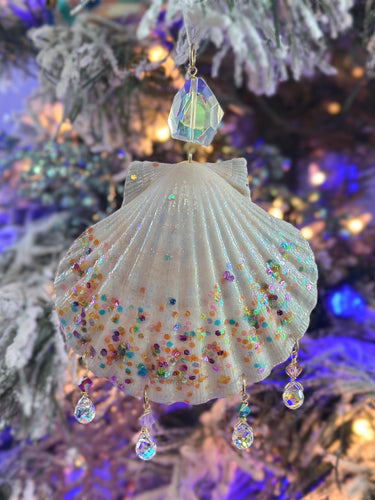 Rainbow Shell Ornament Suncatcher
