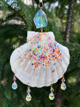 Rainbow Shell Ornament Suncatcher