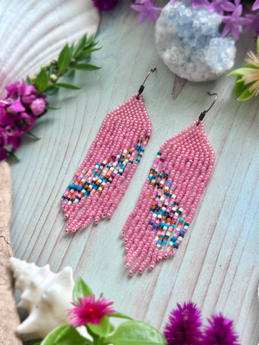 Confetti Fringe Earrings