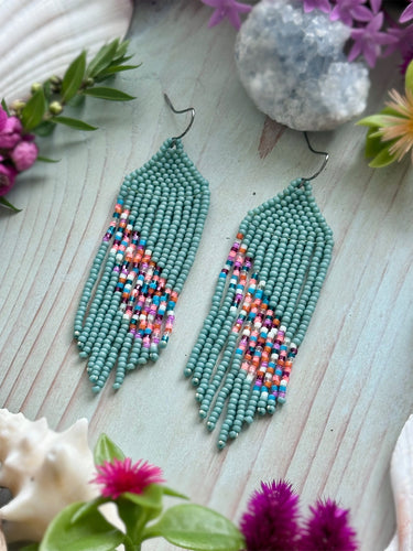 Confetti Fringe Earrings