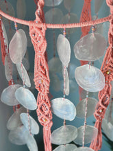 Capiz Shell Beaded Macrame Mobile - Indoor Shell Chime