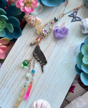 Urania Moth Wing Car Charm Sun Catcher