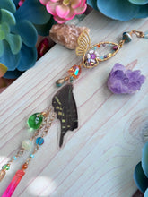 Urania Moth Wing Car Charm Sun Catcher