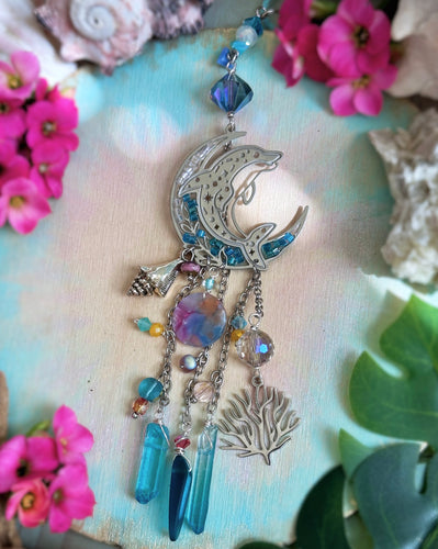 Dolphin Dreams Car Charm