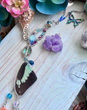 Mint Swallowtail Butterfly Wing Car Charm Sun Catcher