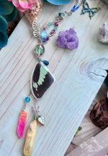 Mint Swallowtail Butterfly Wing Car Charm Sun Catcher