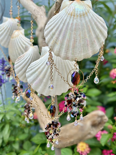 Boho Beach Shell Suncatcher