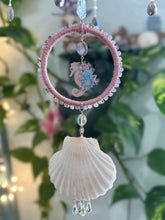 Beaded Shell Suncatcher