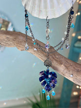 Boho Beach Shell Suncatcher - Blue Tropical Vibes