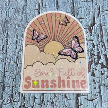 Soul Full of Sunshine Holographic Die Cut Vinyl Sticker