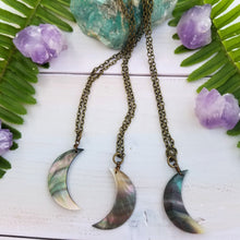 Crescent Moon Shell Necklace