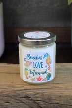 Beaches Love Mermaids 9 oz Soy Candle - Pineapple & Seaside Cotton