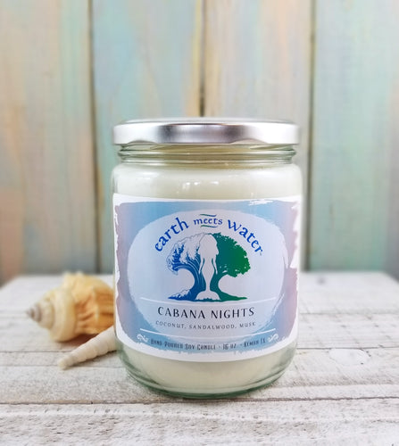 Cabana Nights - 16oz Soy Candle