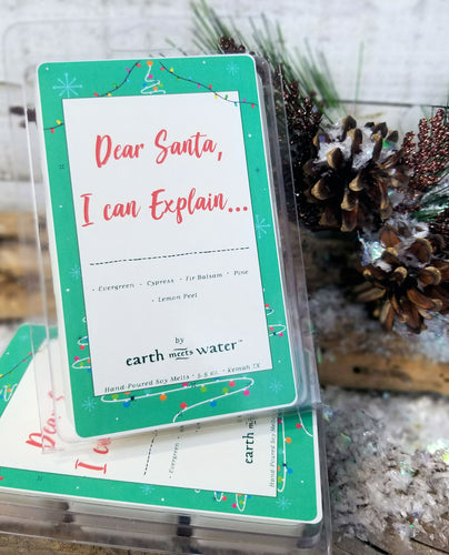 Dear Santa I can Explain - 6pack JUMBO Soy Melts