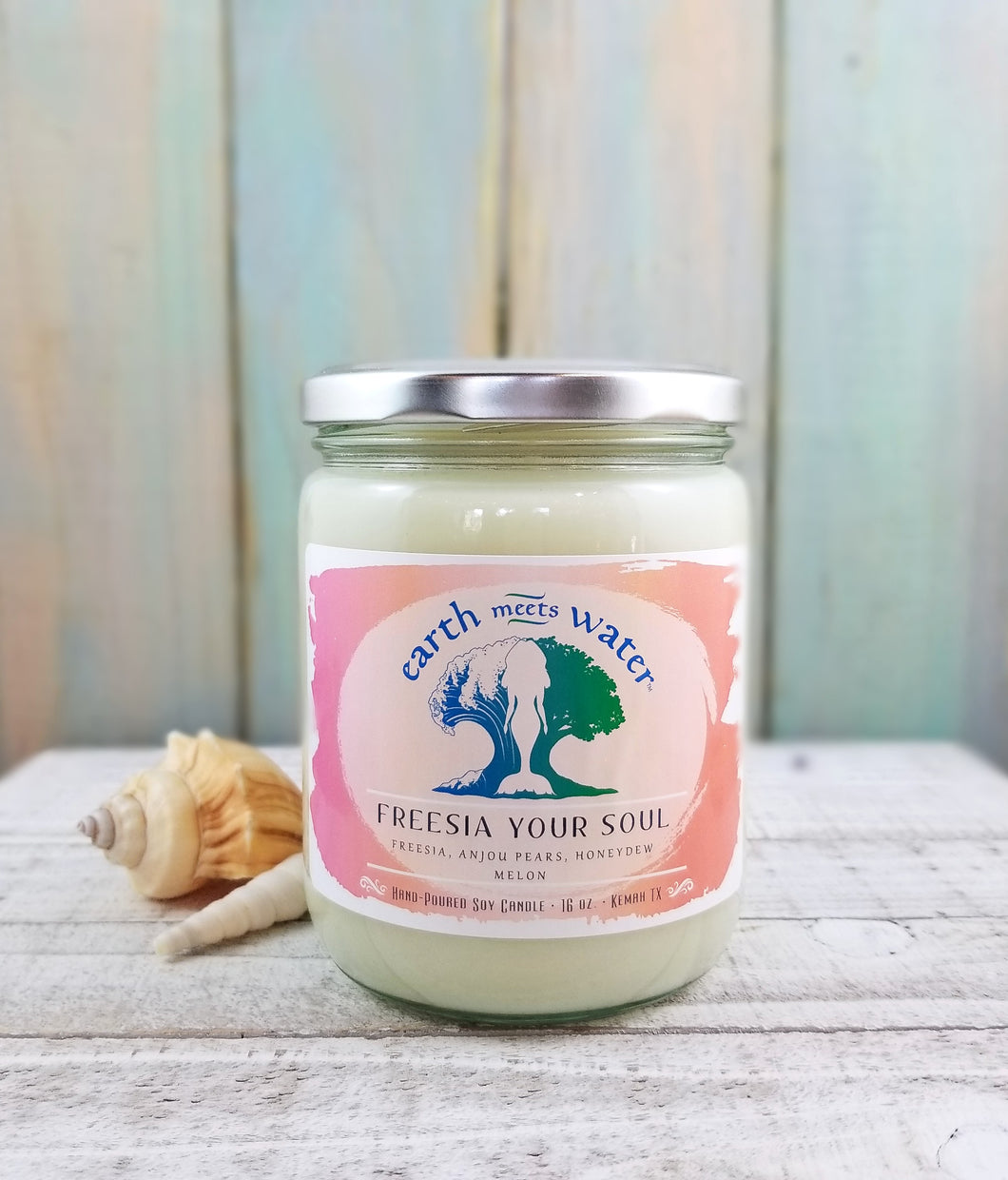 Freesia Your Soul - 16oz Soy Candle