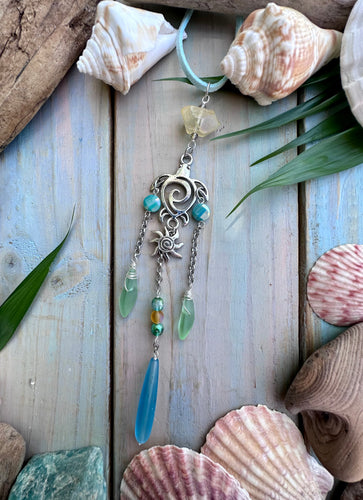 Sea Turtle Car Charm