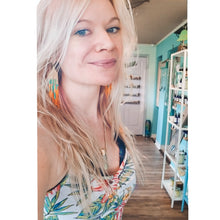 Nixie - Beaded Fringe Earrings