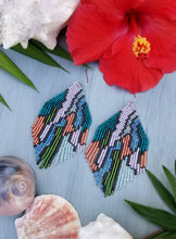 Jungle Nights Beaded Fringe Earrings