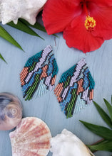Jungle Nights Beaded Fringe Earrings