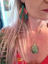 Jungle Nights Beaded Fringle Earrings