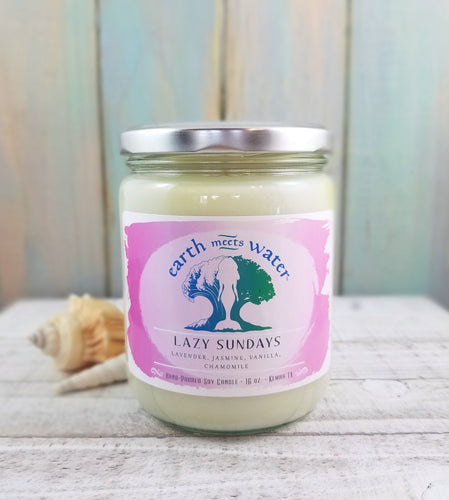 Lazy Sundays - 16oz Soy Candle