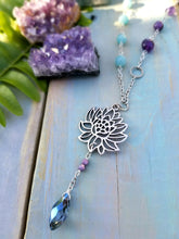 Silver Lotus Necklace