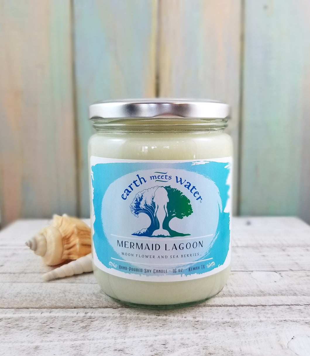 Mermaid Lagoon - 16oz Soy Candle