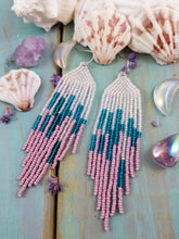 Nixie - Beaded Fringe Earrings