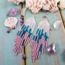 Nixie - Beaded Fringe Earrings