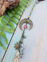 Sun Moon and Stars Car Charm
