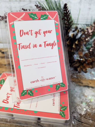 Don't get your Tinsel in a Tangle - 6pack JUMBO Soy Melts